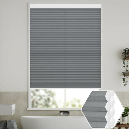 Sunelo Noise-Reducing, Light Filtering Motorized Cellular Shades | Double-Cell