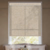 Sunelo Motorized Light Filtering Roller Shades 75% Blackout - Linen