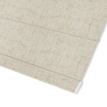 Sunelo Motorized Light Filtering Roman Shades 75% Blackout - Linen