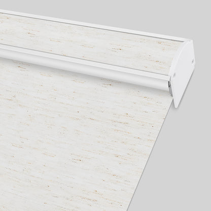 Sunelo Motorized Roller Shades 100% Blackout - Linen