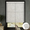 Sunelo No Drill Roller Shades, Motorized 75% Blackout Light Filtering - Mist