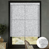 Sunelo No Drill Roller Shades, Motorized 75% Blackout Light Filtering - Mist