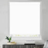 Sunelo Motorized Roller Shades 100% Blackout - Pure