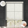 Sunelo No Drill Cordless Light Filtering Roller Shades 50% Blackout - Sheer