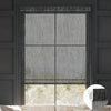 Sunelo No Drill Roller Shades, Motorized 50% Blackout Light Filtering - Sheer