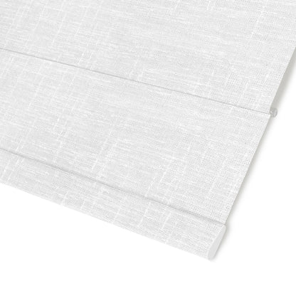 Sunelo Motorized Light Filtering Roman Shades 50% Blackout - Sheer