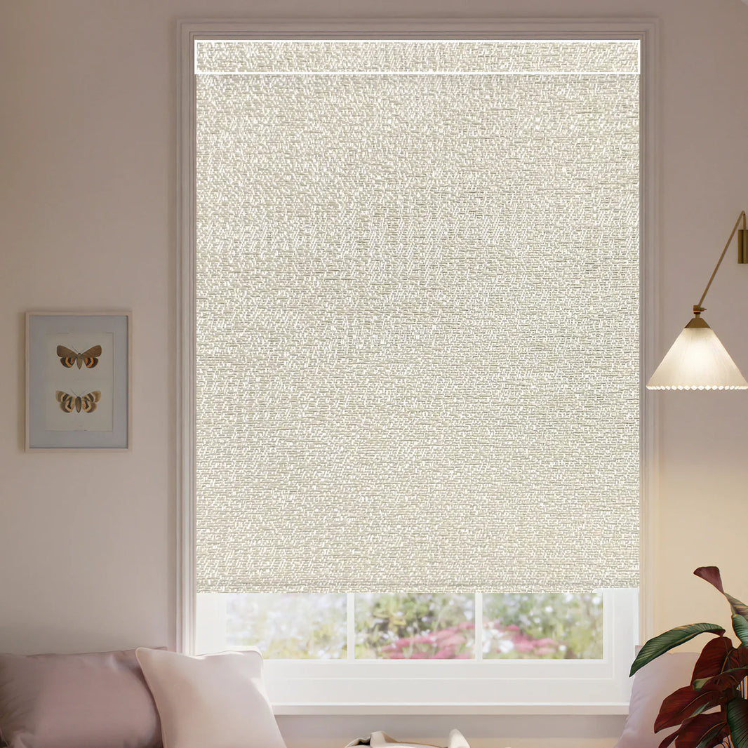Sunelo Motorized Roller Shades 100% Blackout - Starscape