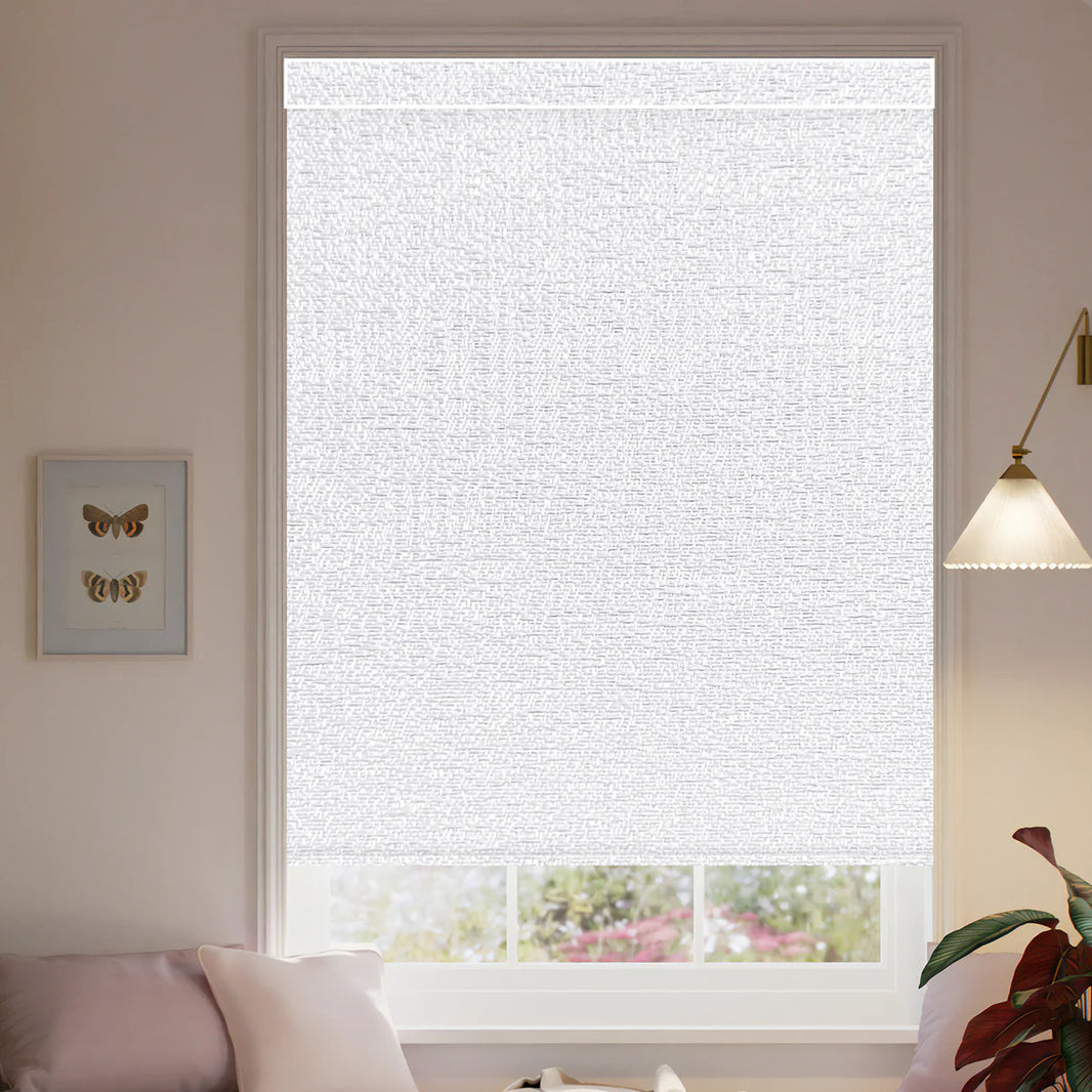 Sunelo Motorized Roller Shades 100% Blackout - Starscape