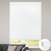 Sunelo No Drill Roller Shades, Motorized 100% Blackout - Weave