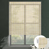 Sunelo No Drill Roller Shades, Motorized 50% Blackout Light Filtering - Woven