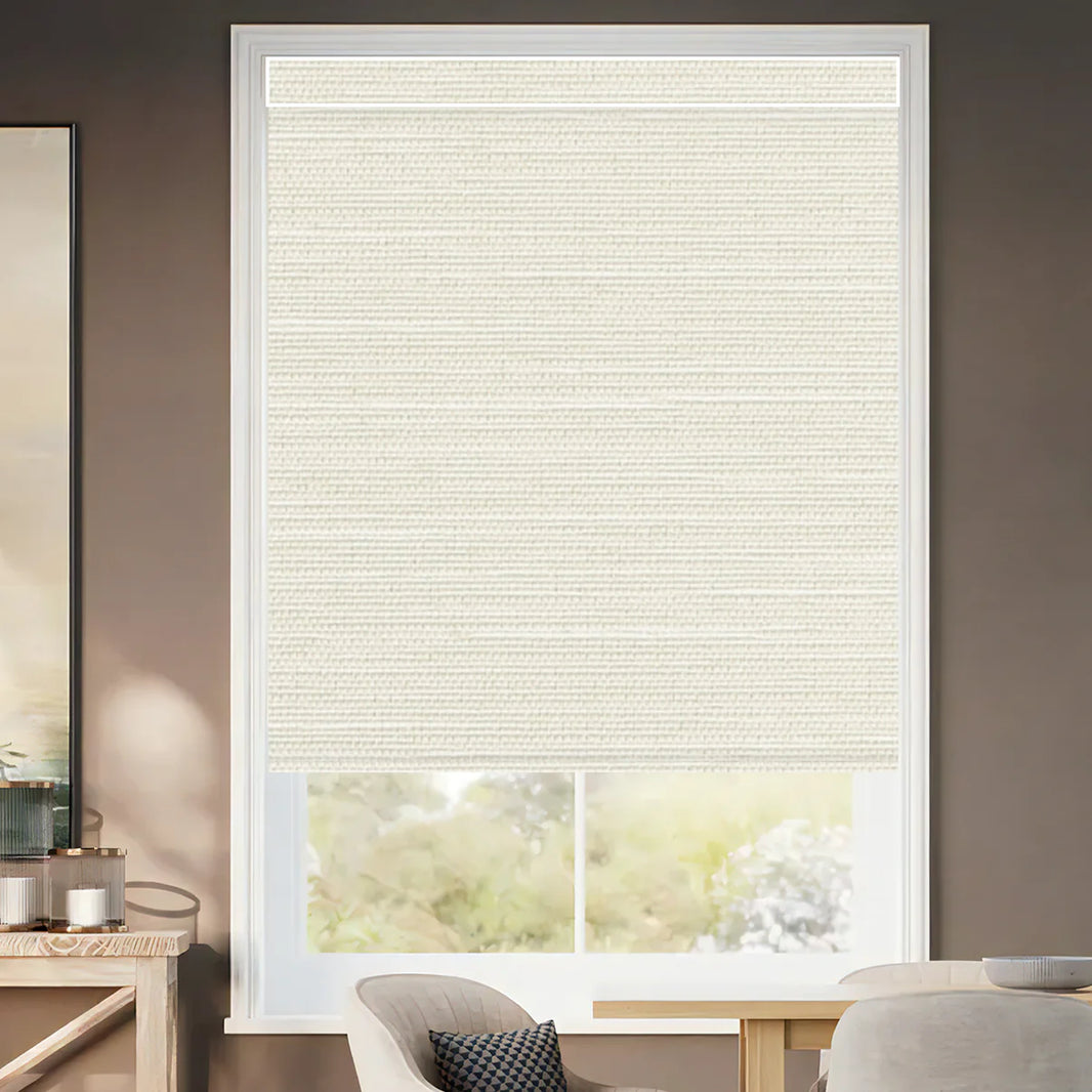 Sunelo Motorized Roller Shades 100% Blackout - Dreamy