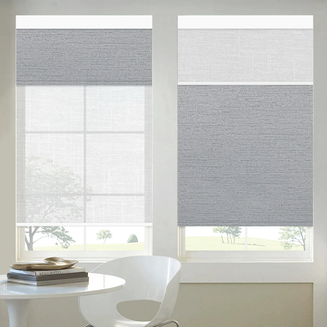 Sunelo Motorized Dual Shades