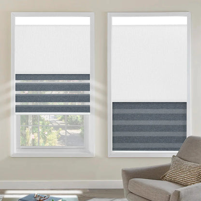 Sunelo Motorized Dual Shades | Roller Shades & Zebra Shades