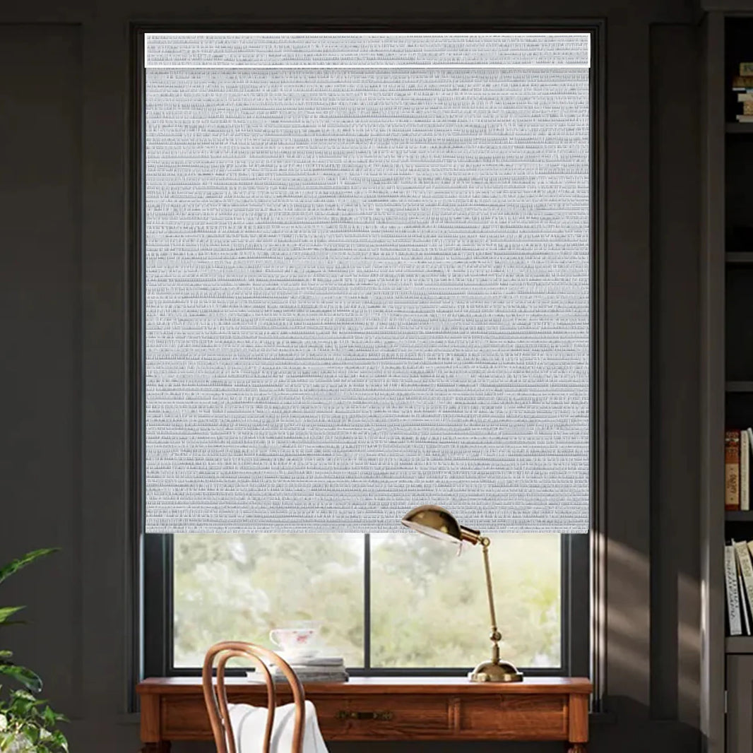 Sunelo Motorized Roller Shades 100% Blackout - Elegant