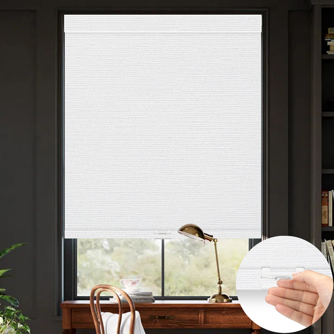 Sunelo Cordless 100% Blackout Roller Shades - Elegant