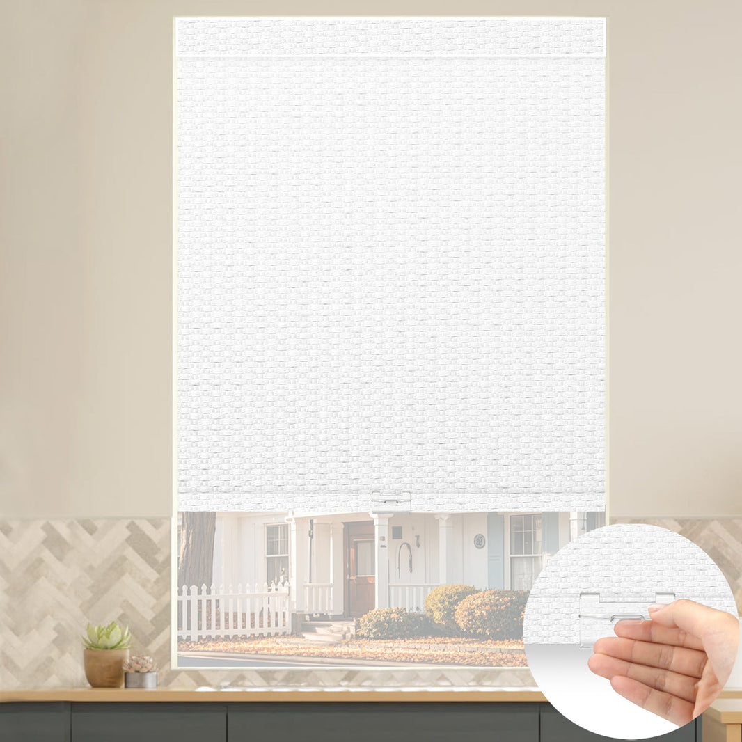 Sunelo Cordless 100% Blackout Roller Shades - Groove