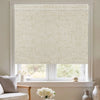 Sunelo Motorized Roller Shades 100% Blackout - Linen